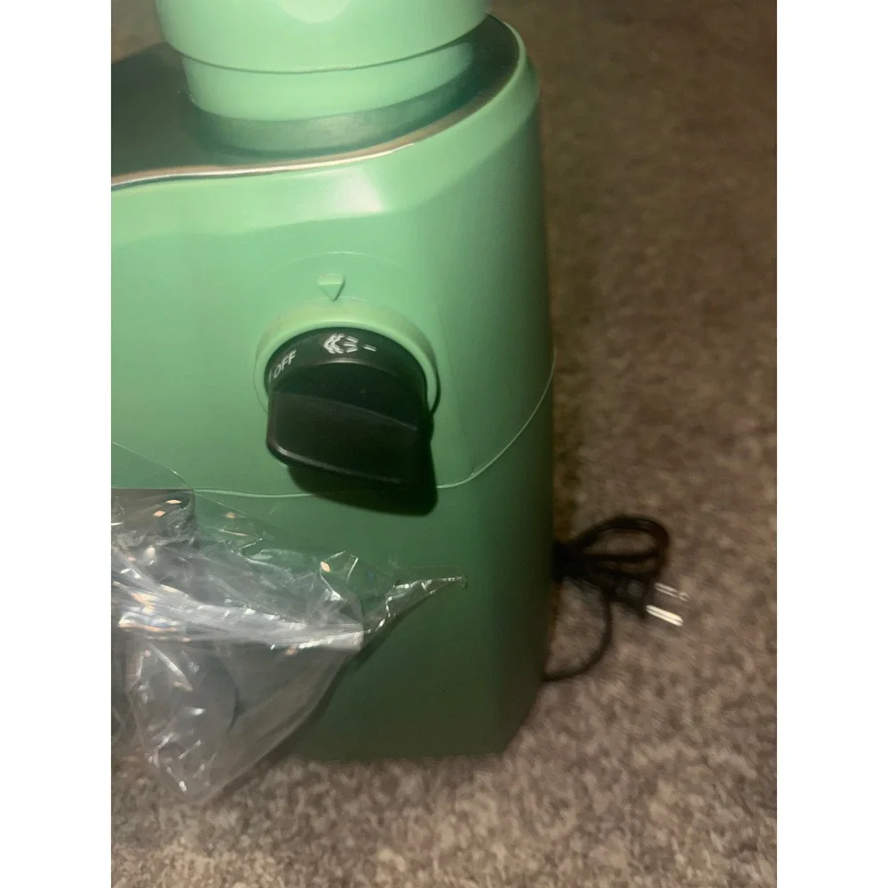 Yabano Espresso Machine 3.5 Bar 4 Cup Coffee Maker Mint Green CM6816 Frother